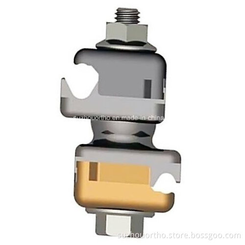Orthopedic Jet-X Bar to Pin Clamp